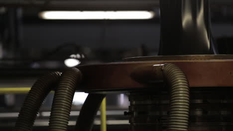 big plastic bag industrial machine working