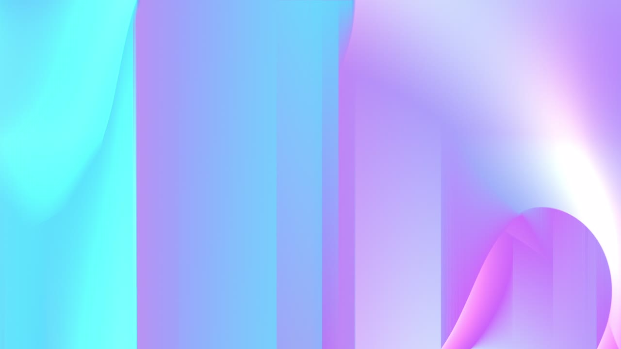 픽셀 정렬 효과를 가진 홀로그램 컬러의 동적 애니메이션