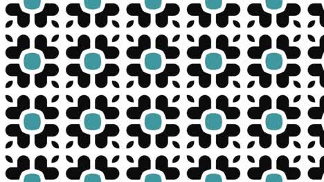 floral seamless pattern loop animation