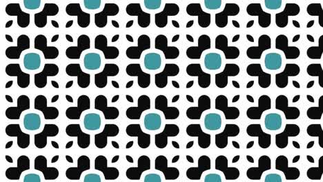 floral seamless pattern loop animation