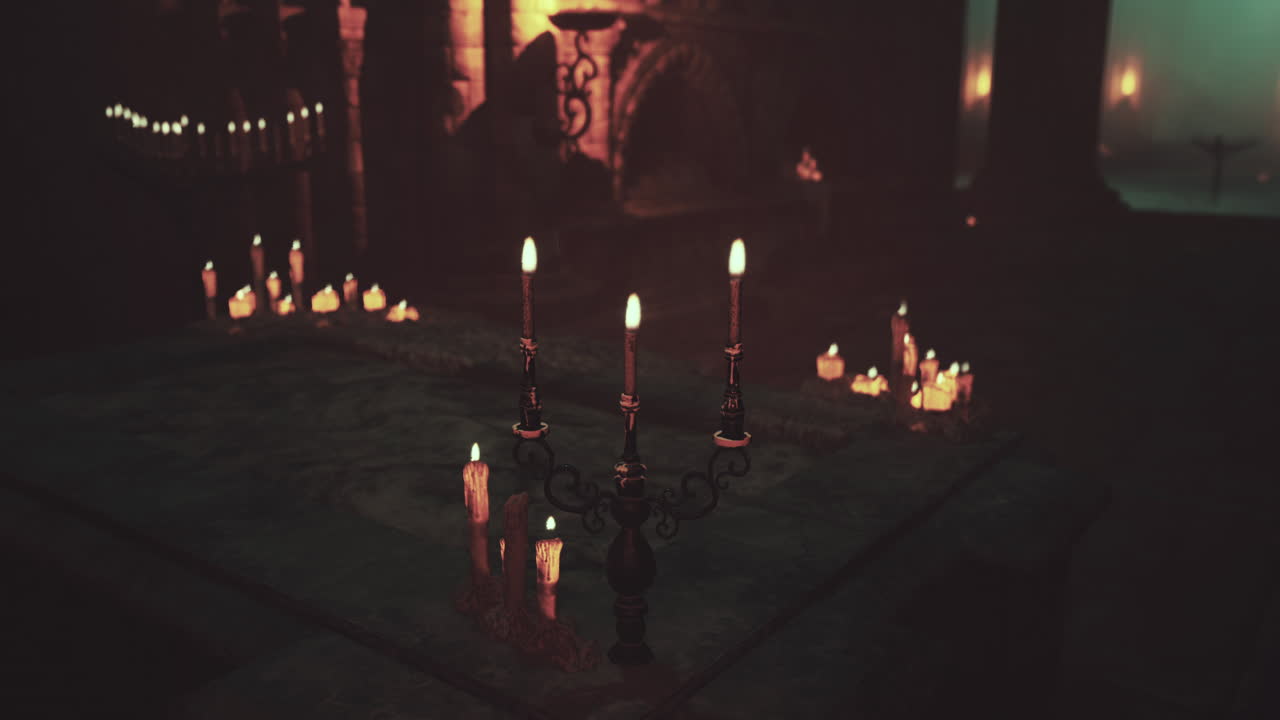 어두운 교회에서 불