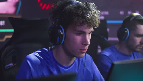 esports tournament with professional gamers