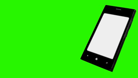 lot of cartoon icons flying away from smartphone screen. mobile phone on chroma key. real video enhanced with 3d animation. communication concept, messages in social media. intro with place for text