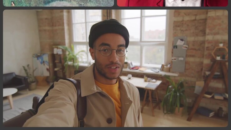 Collage de personas diversas y paisajes