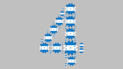 honduras número cuatro