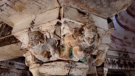 miniature stone carvings on temple walls – gori temple architecture, nagarparkar, pakistan