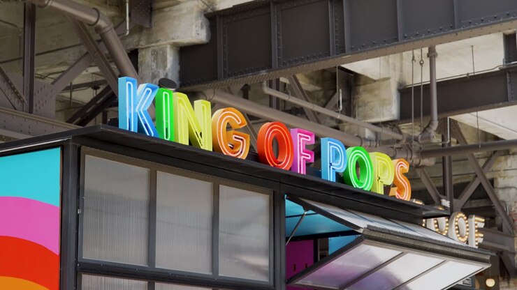 Atlanta's King of Pops stand at Ponce City Market