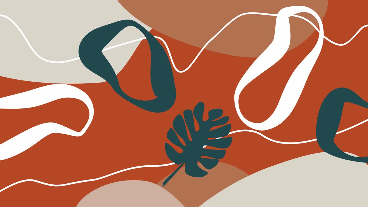 Trendy Abstract Elements Background