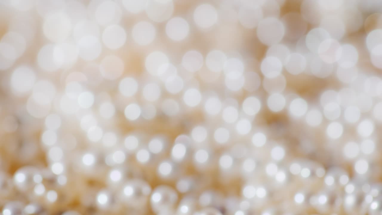 joyas borrosas. fondo de joyas, girar lentamente el bokeh