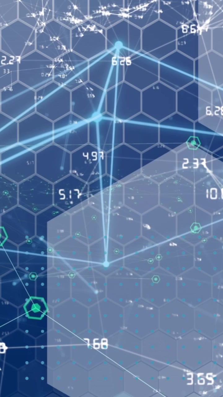 Animation of network of connections over globe