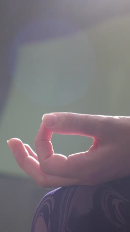 meditation hands