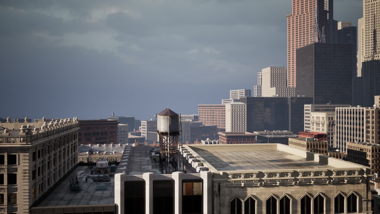 뉴욕 맨해튼의 미드타운의 스카이라인