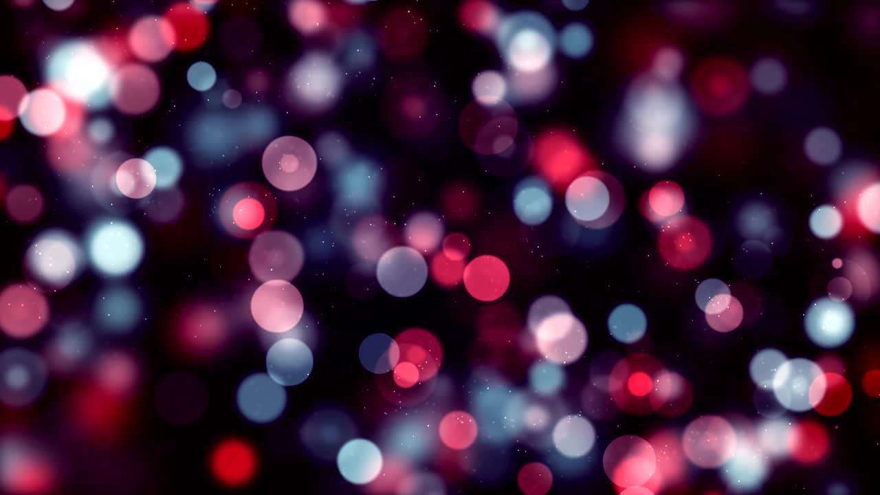 fondo abstracto de partículas brillantes lentas. bucle sin costuras. tienen diferentes colores. consulte mi página