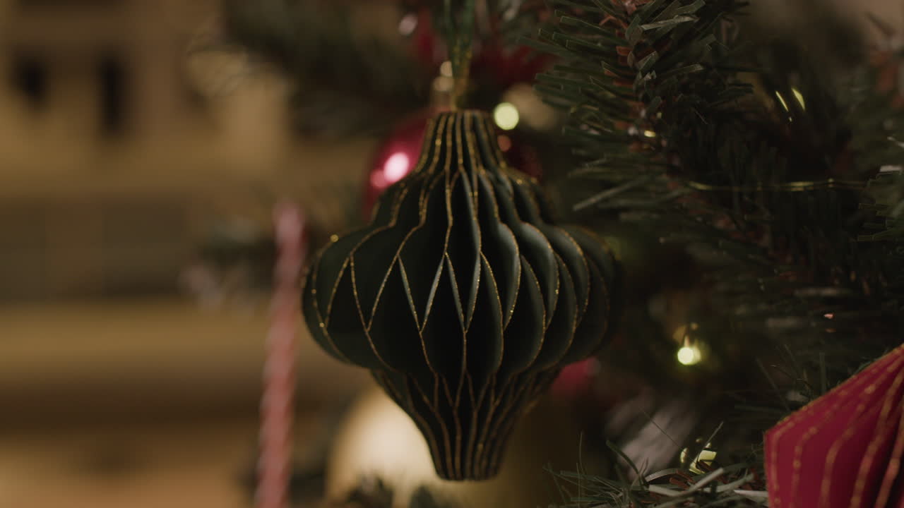 Árbol de navidad decorado