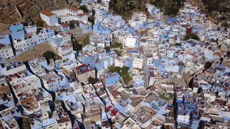 AERIAL:-Chefchaouen-blue-city-in-Morocco