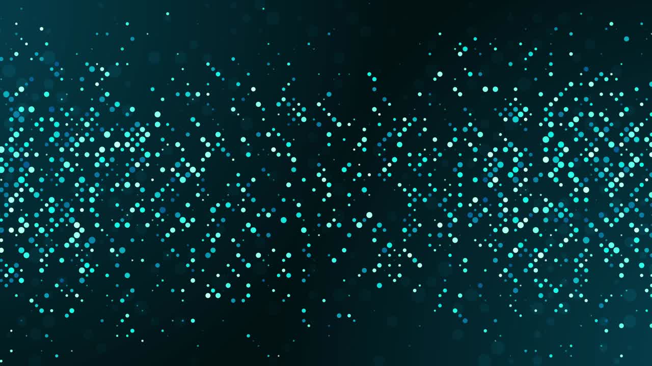 fondo abstracto turquesa - puntos parpadeantes