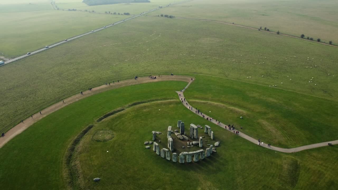 Aerial View of Stonehenge