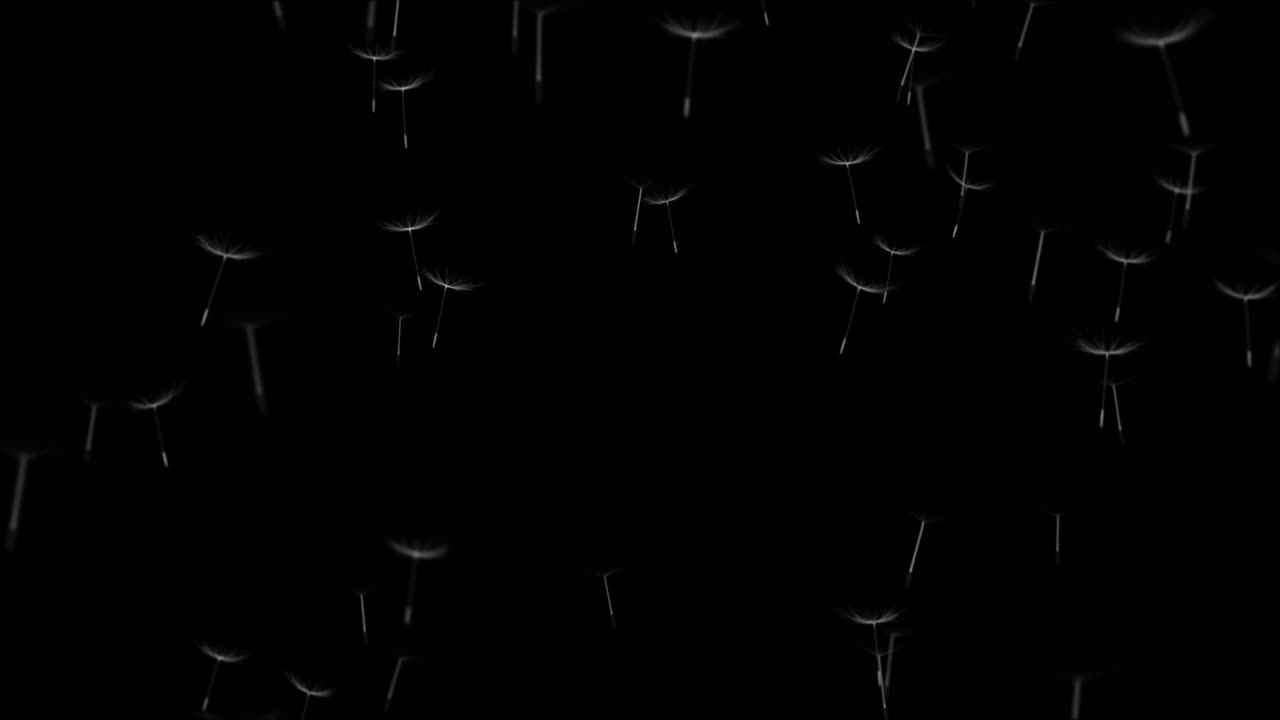 은 불꽃 잎은 여름 배경으로 돌아갑니다. 한 잎은 4k 3d입니다.