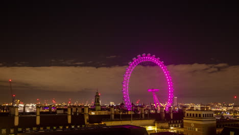 el ojo de londres y el horizonte, londres, inglaterra