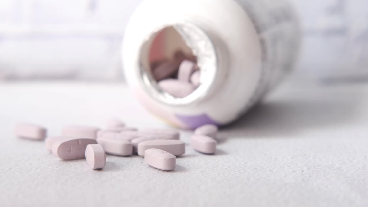 Pink Pills in a Bottle