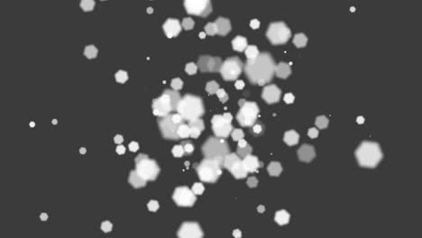 Flying-white-round-particles-with-glitters-on-fashion-black-gradient