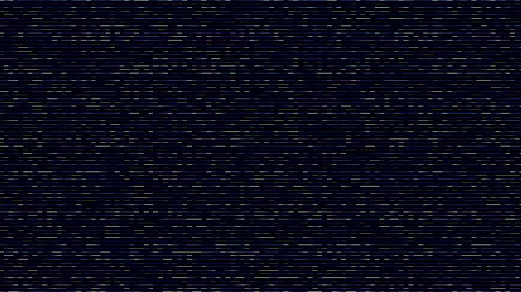 Abstract Digital Background with Moving Horizontal Lines
