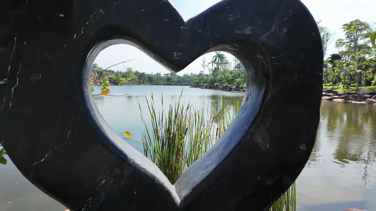 Nong Nooch Botanical Garden outdoor garden pond romantic spot Pattaya Thailand