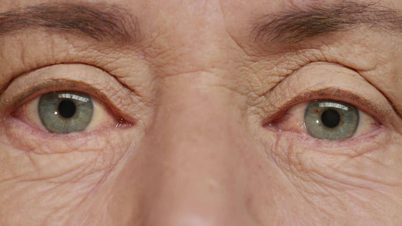 마크로 눈을 닫고  ⁇ 은 여자 아이리스가 수축하는 자연 광학적 아름다움 건강한 시력