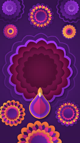 diwali floral design