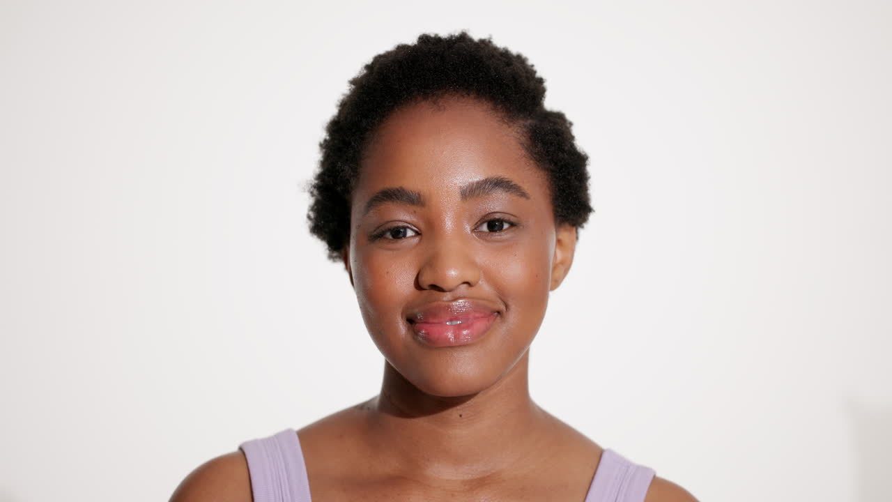 Portrait of a Smiling Woman