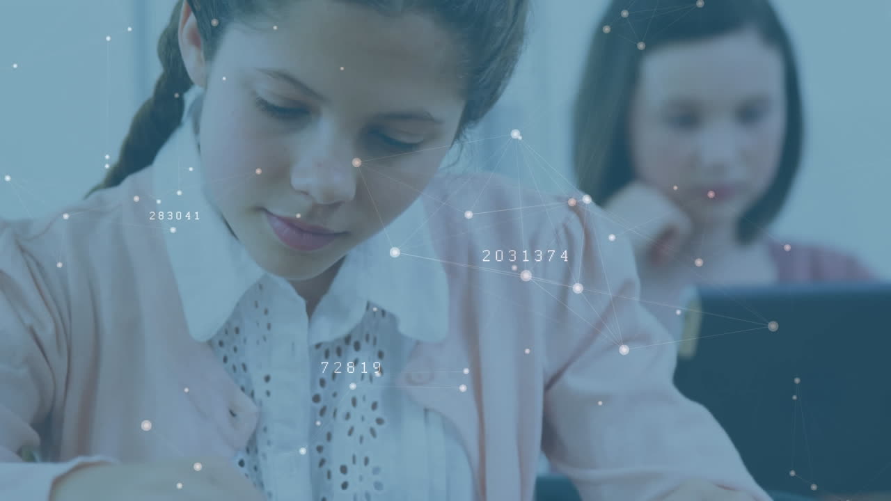 교실에서 학교 학생들에 대한 연결 네트워크의 활성화