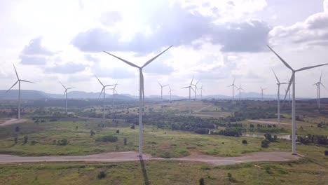 granja de aerogeneradores