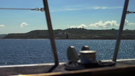 slow motion speed boat land