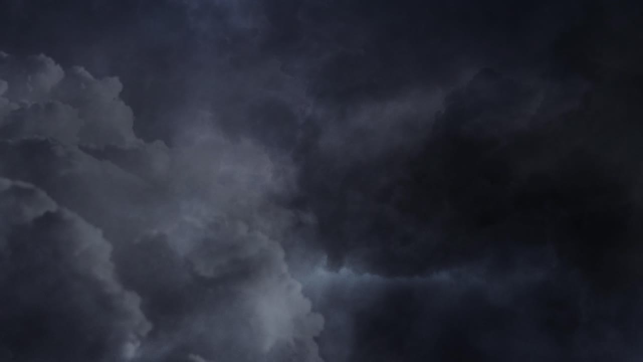 Dark cluds and thunderstorms, Sky With Dark Storm
