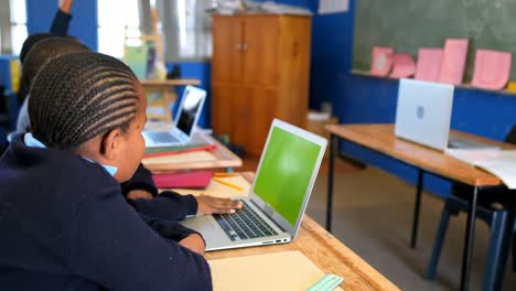 male teacher teaching students in the classroom 4k