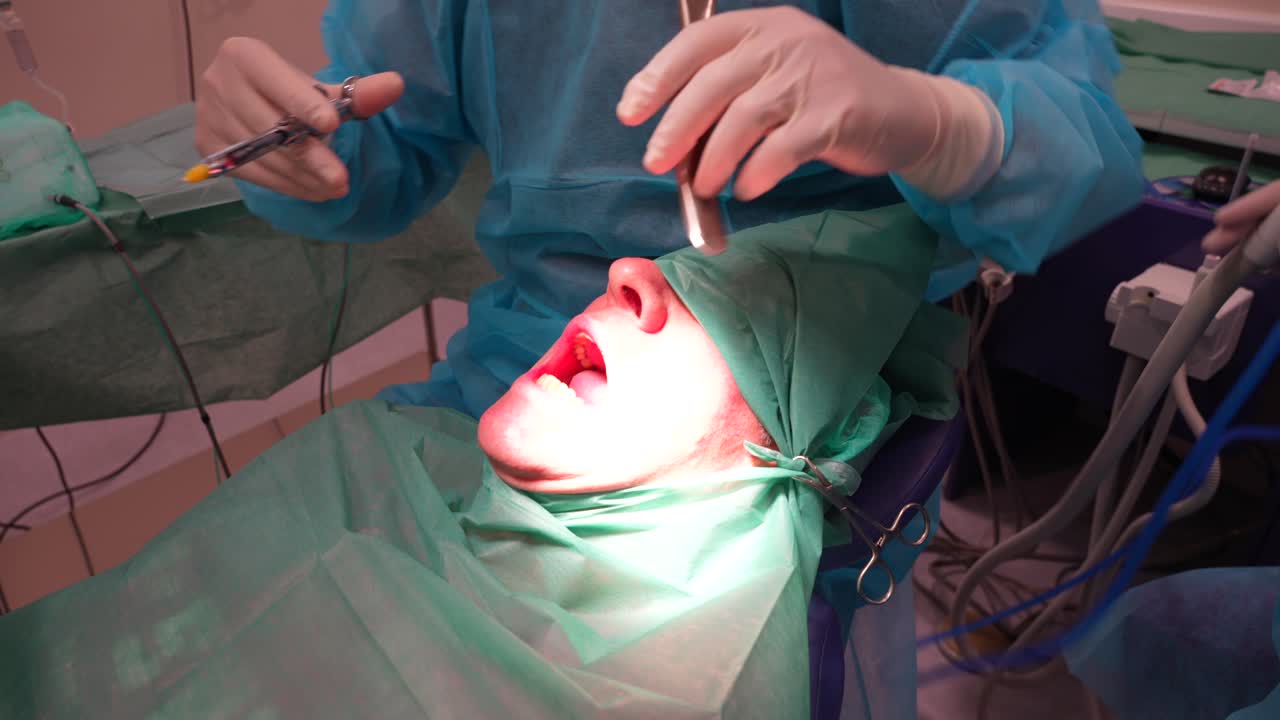Dental Surgery: Tooth Extraction Procedure