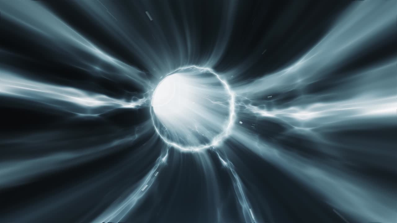 el bucle de vórtice de tiempo del agujero de gusano