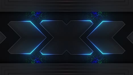 abstract futuristic geometric background