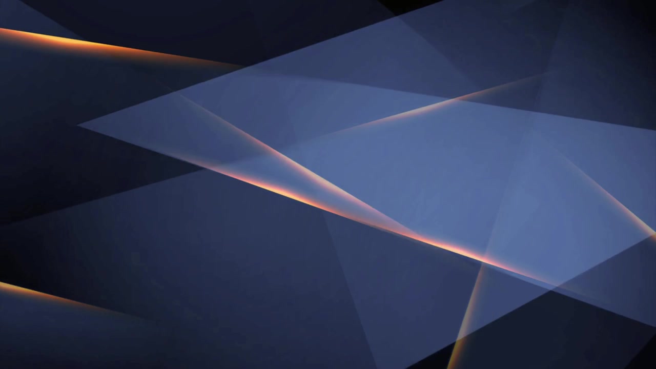 Dynamisk abstrakt geometrisk baggrund med glødende orange linjer
