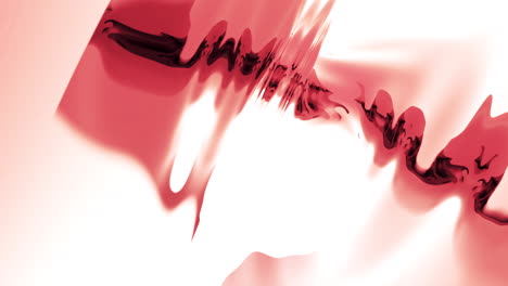 abstract red liquid art