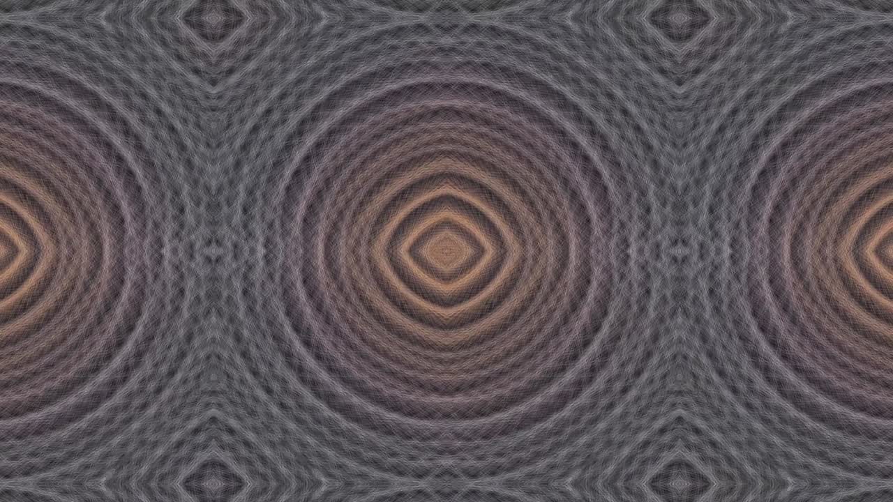 Moving kaleidoscope. 4K motion graphics