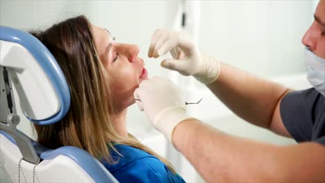 exame dentário