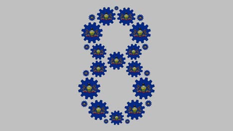 pensilvania número ocho