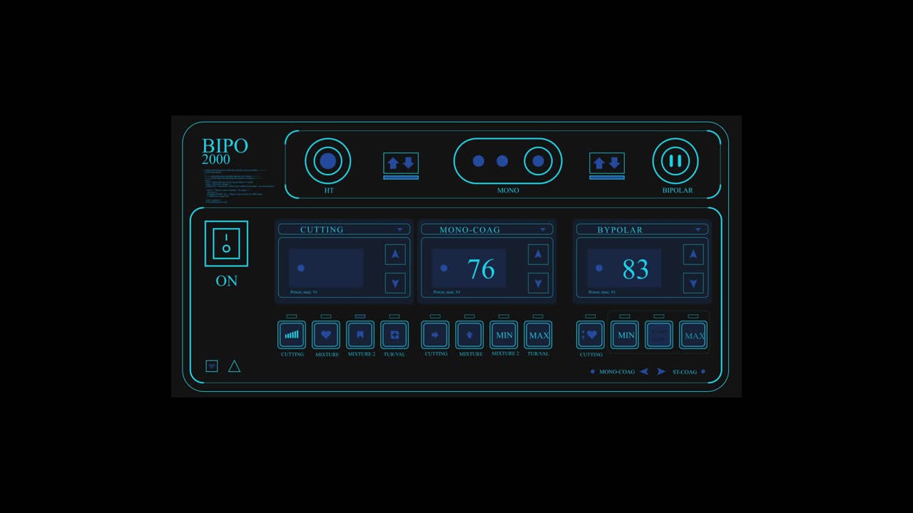 Hud interface display showing futuristic data with numbers and text