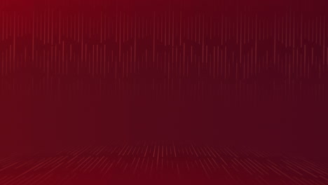 modern geometric pattern with lines on red gradient