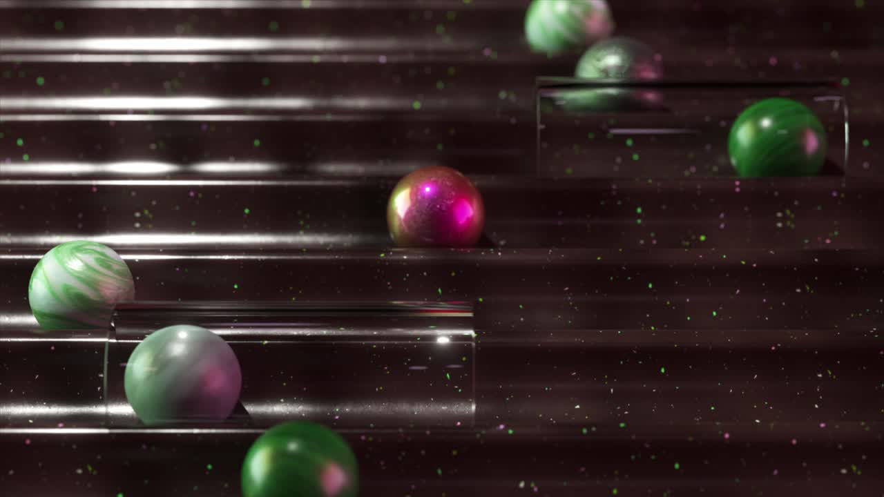 Abstract Geometric Arrangement of Balls and Cylinders