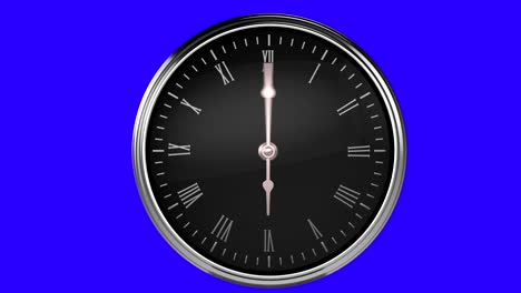 tiempo de reloj moderno + tecla de croma (loopable)