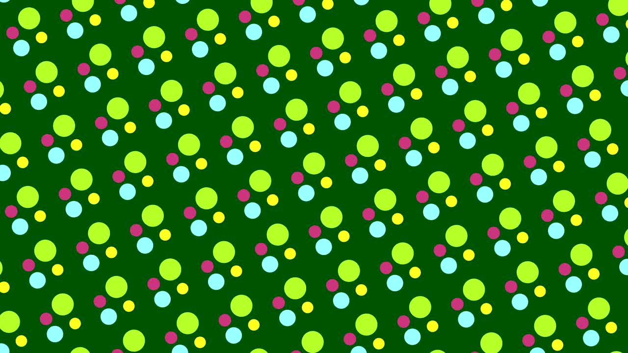 왼쪽으로 회전할 때 색을 바꾸는 그래픽 패턴