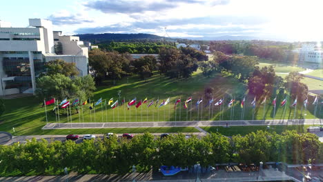 Golden-Canberra-facing-Parliament-House