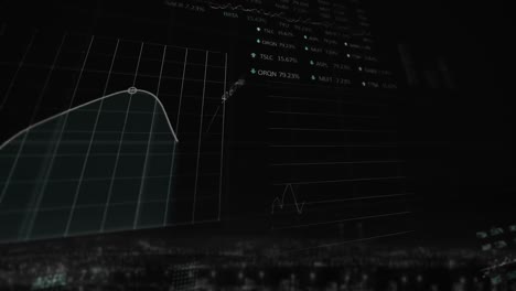 animation of data processing in green metaverse space